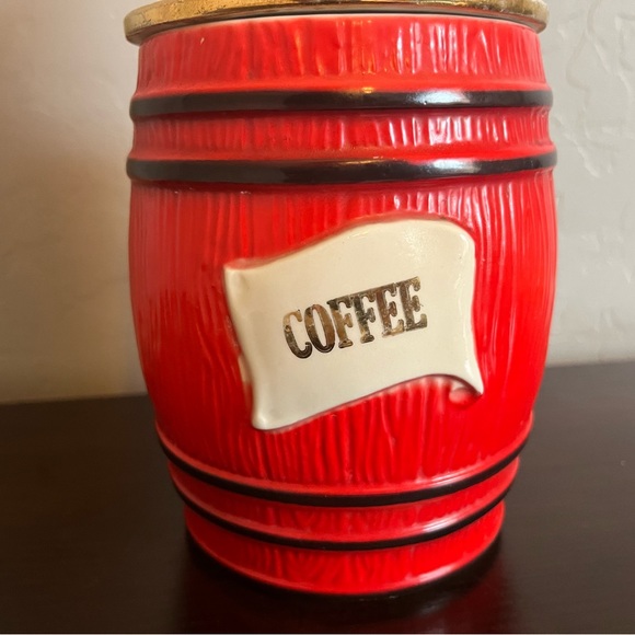 Vintage Old Macdonald Coffee Canister By Regal China - Picture 5 of 12